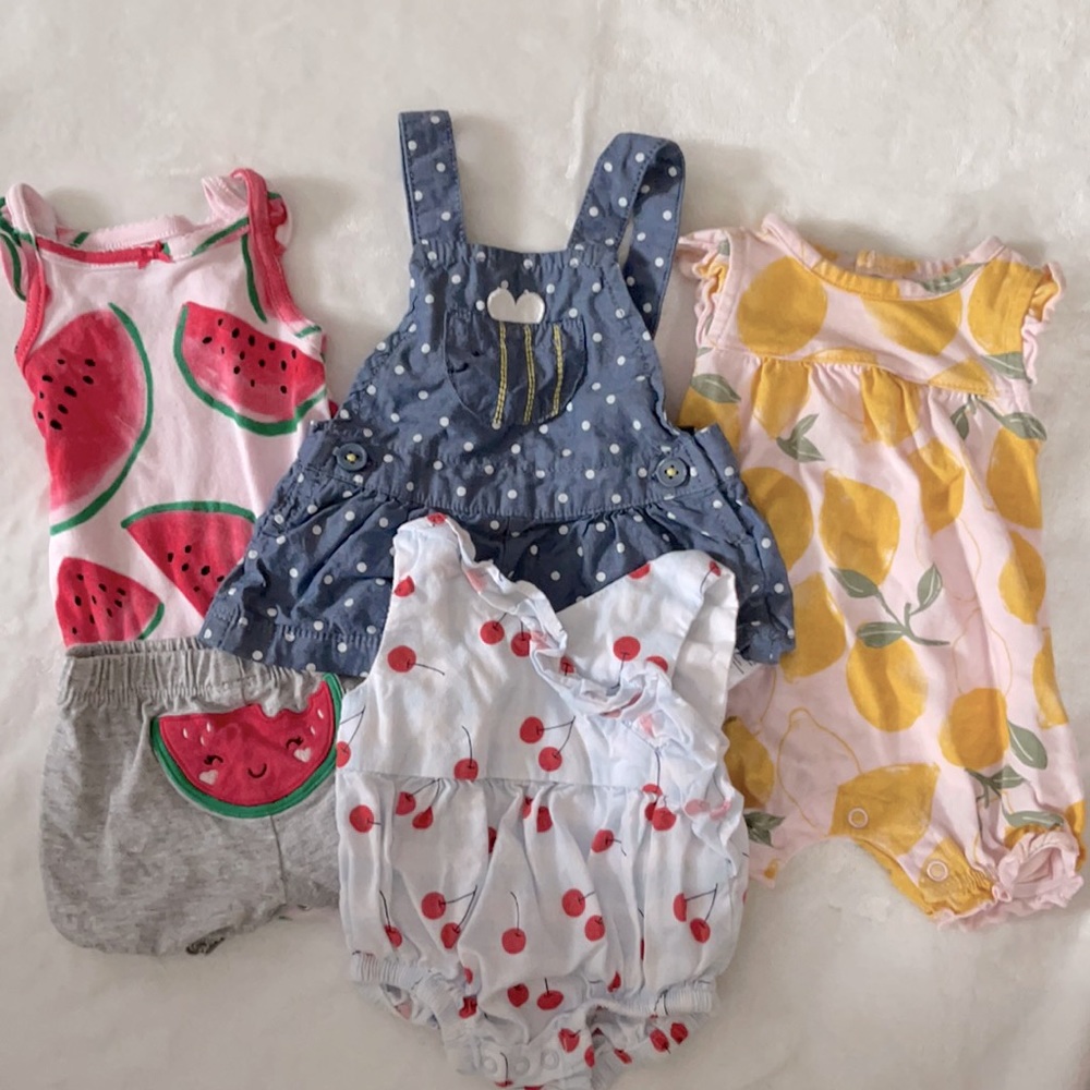 BUNDLE• fruity cutey outfits (5 pieces)